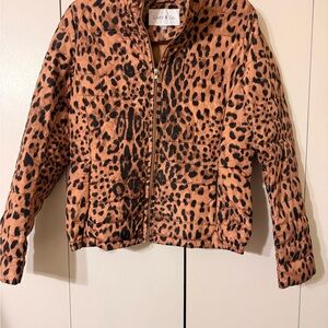 Lucy & Co. Women's Leopard Print Jacket